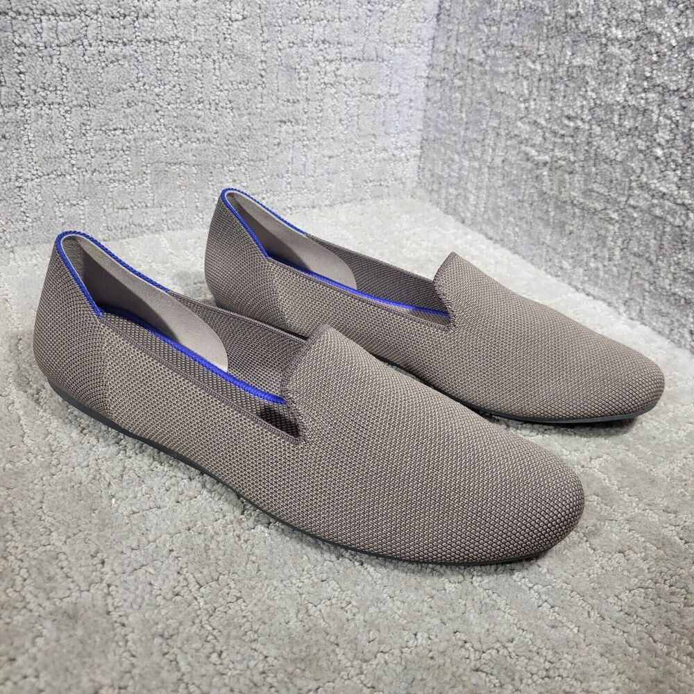 Rothy's The Loafer Women's Size 9 Mocha Brown Rounded Toe Slip On Flat Shoes